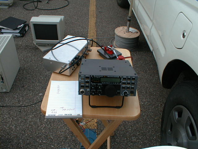2 QSO's with the Elecraft K2 #493